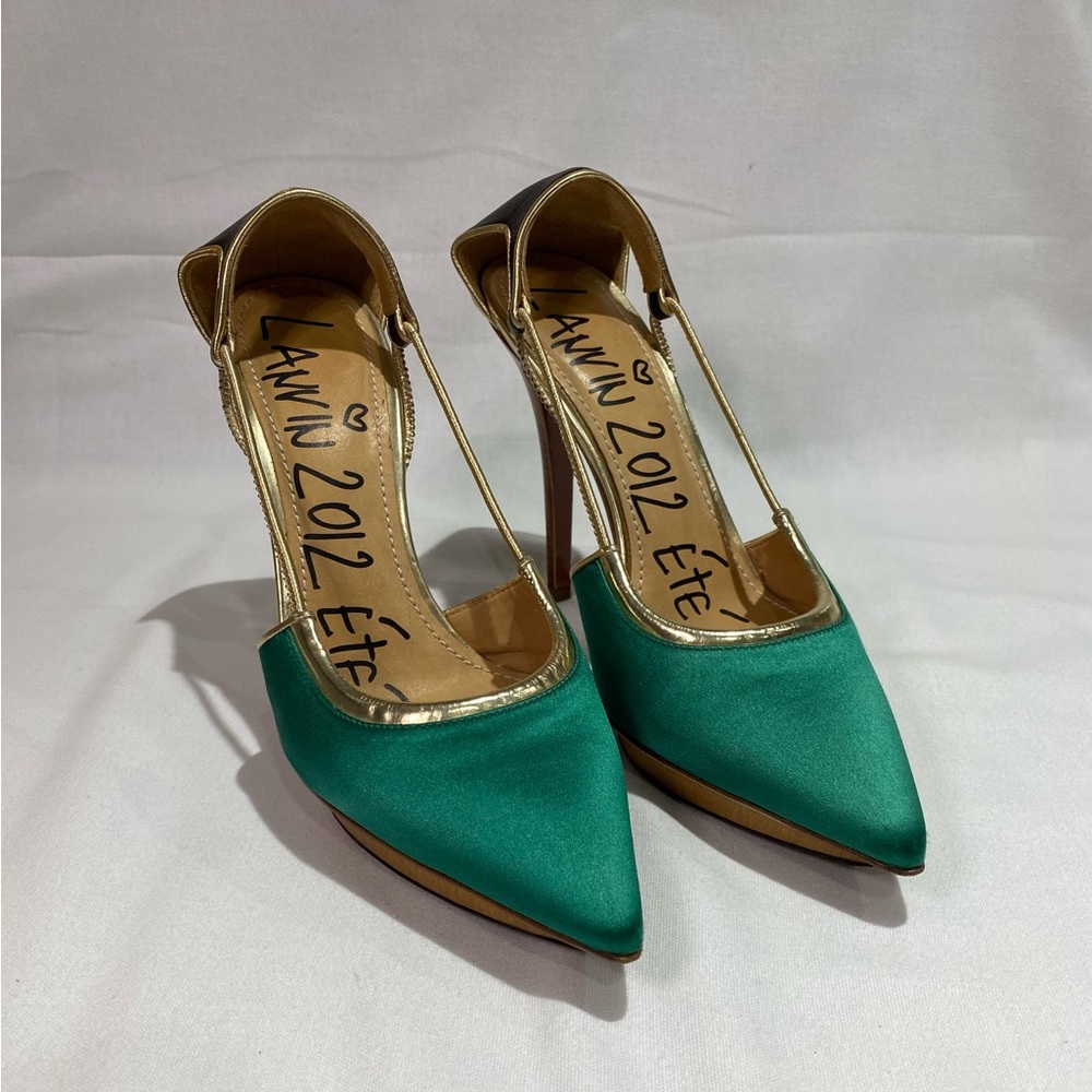 Lanvin Wooden Heels